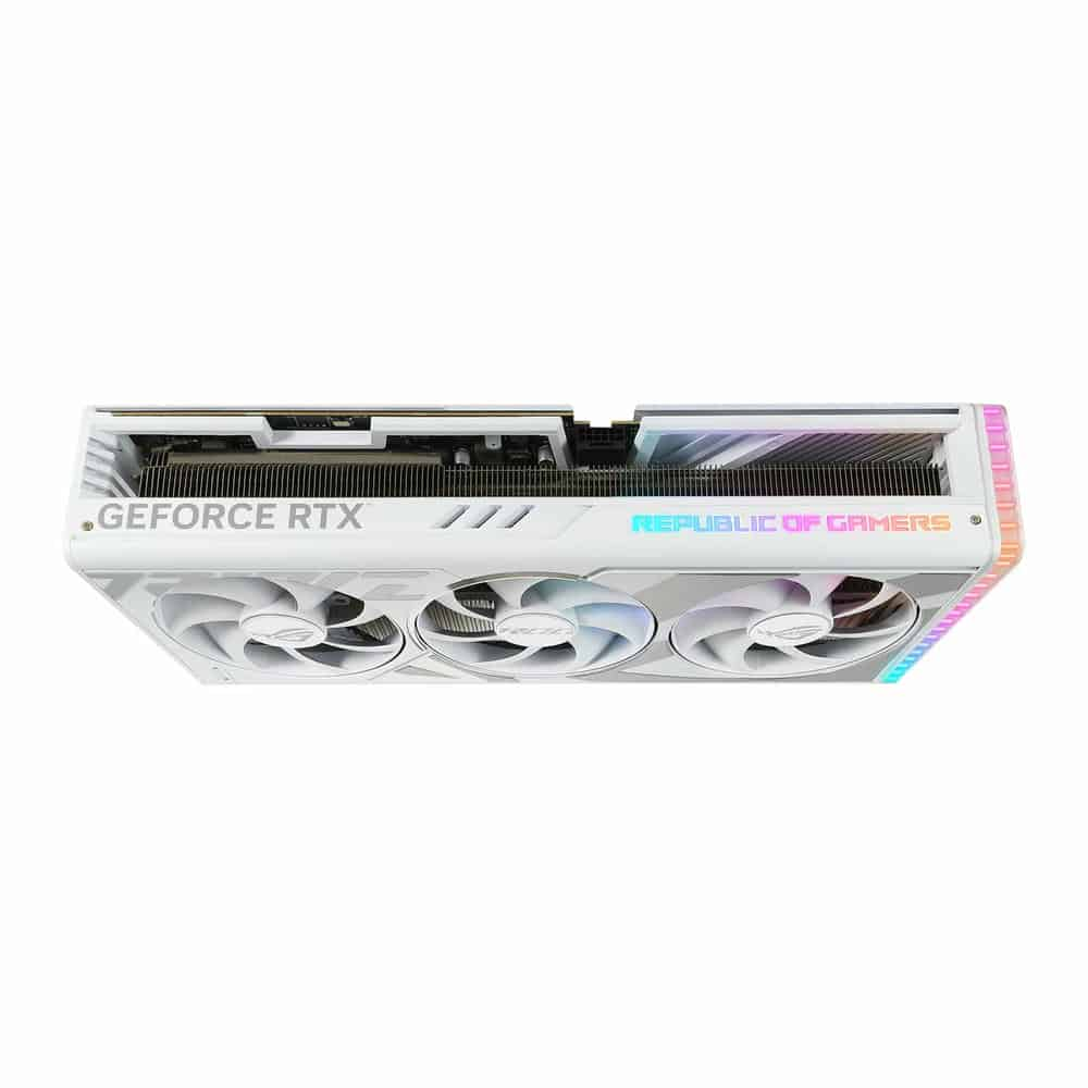 (image for) ASUS NVIDIA GeForce RTX 4090 24GB ROG STRIX White Edition Ada Lovelace Graphics Card